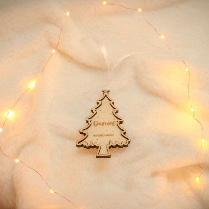 Árbol mi primera Navidad