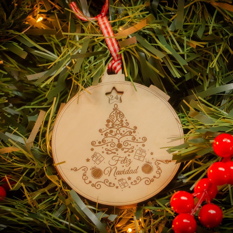 Bola calendario de adviento