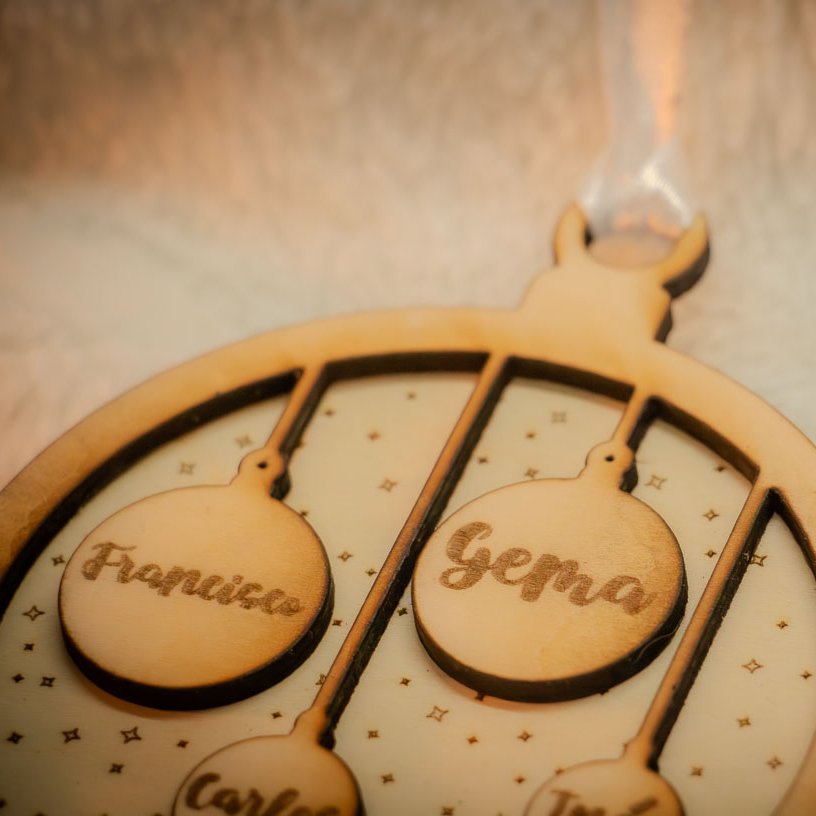 Bola de Navidad Familia