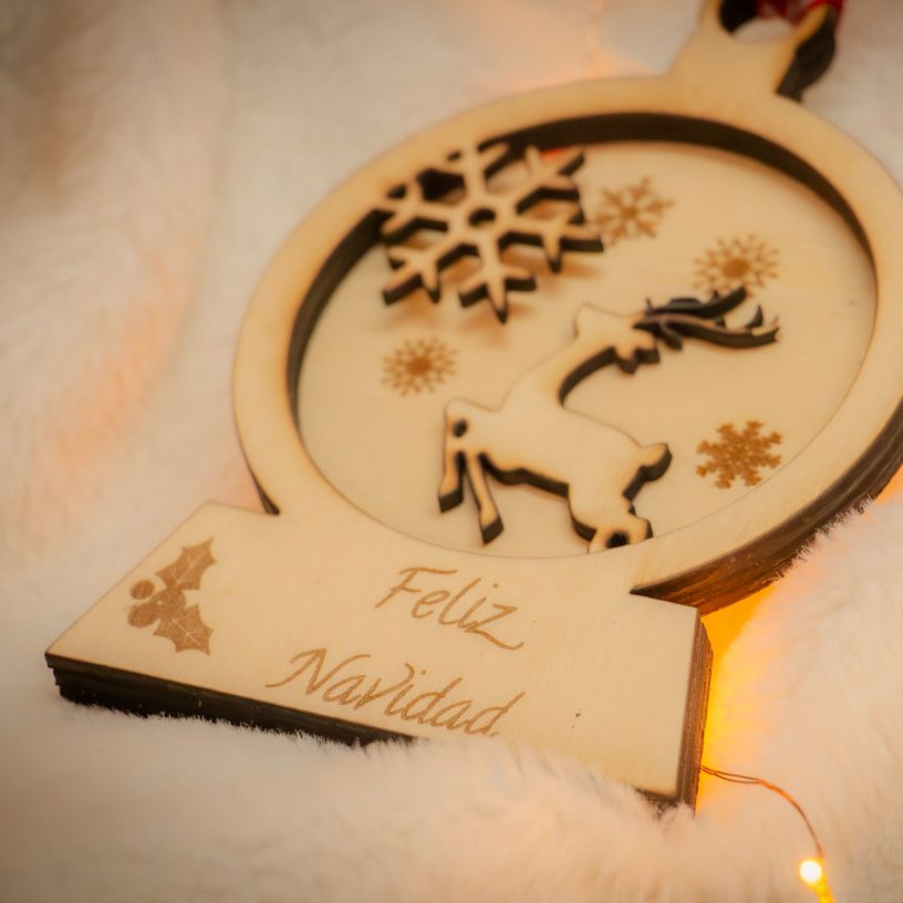 Bola de nieve tres capas