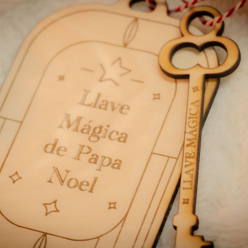 Llave mágica de Papá Noel